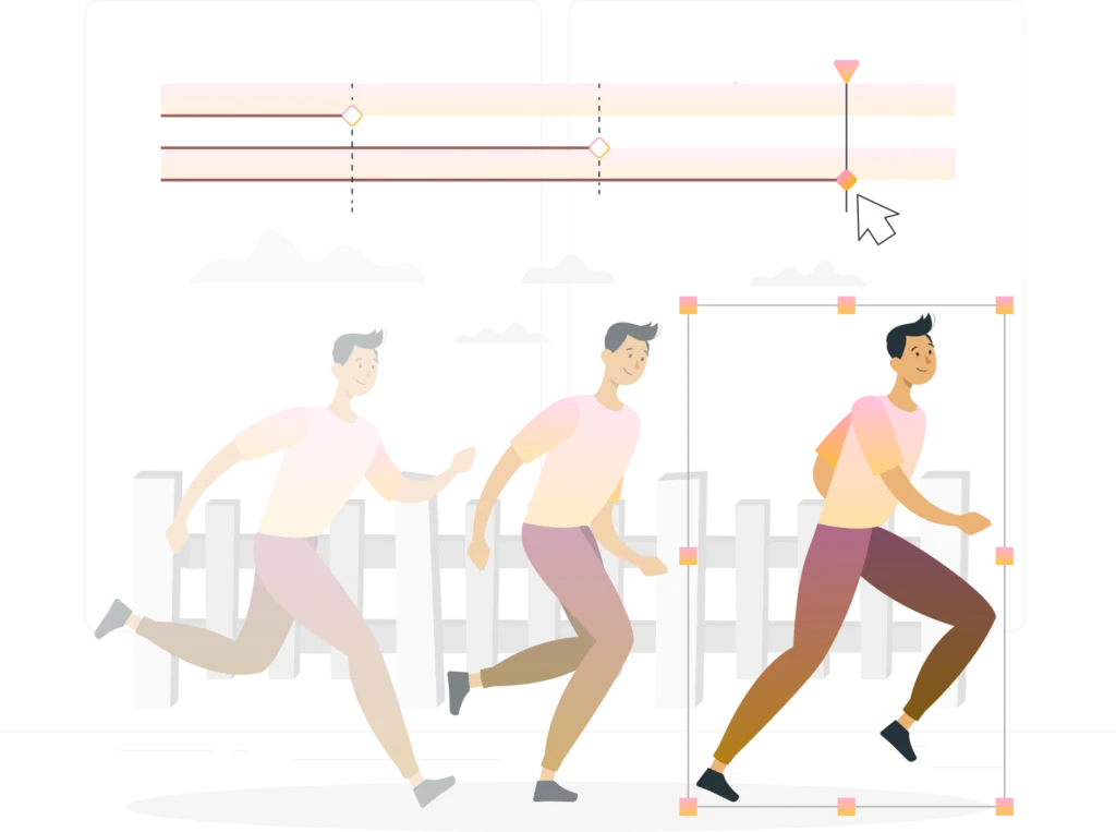 Illustration af animation
